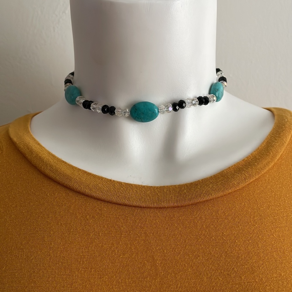 Vintage turquoise choker